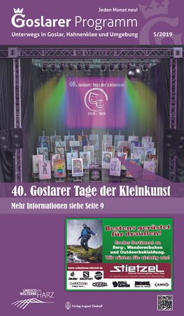 Goslarer Programm Ausgabe 5 2019